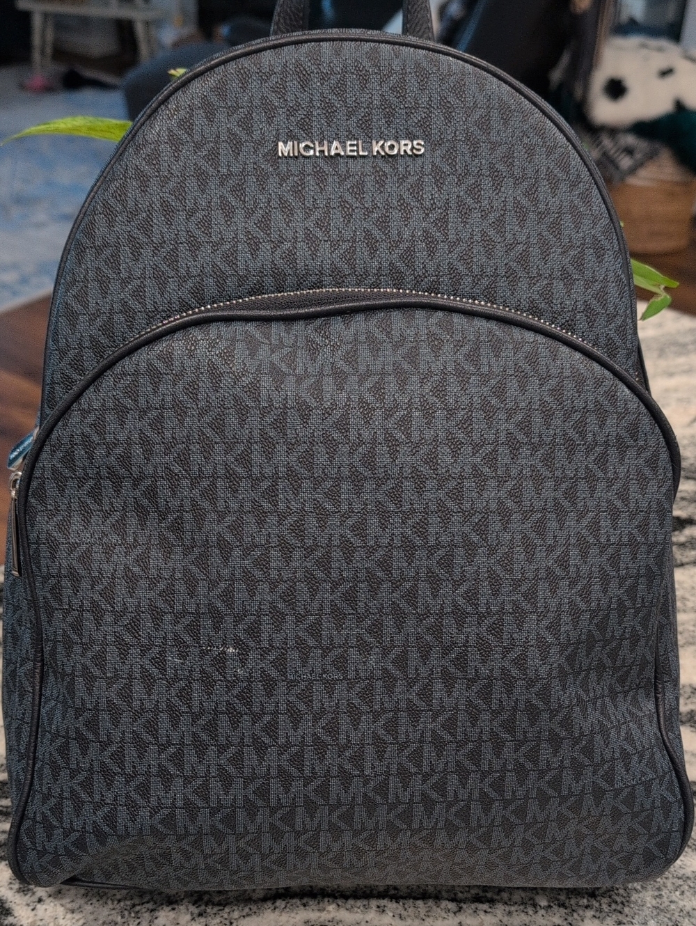 Michael Kors Unisex Monogram Large Backpack